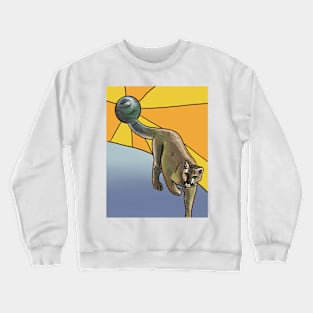 Ball-tailed Cat Crewneck Sweatshirt